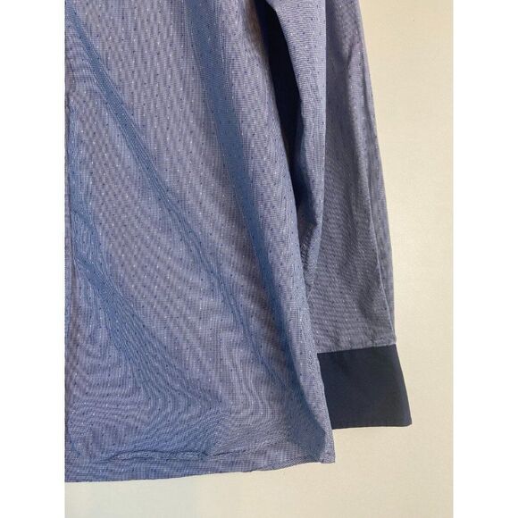 Sondergaard Men's Blue Collared Button Dress Shirt Fitted Size 41 16/32 - Picture 5 of 12